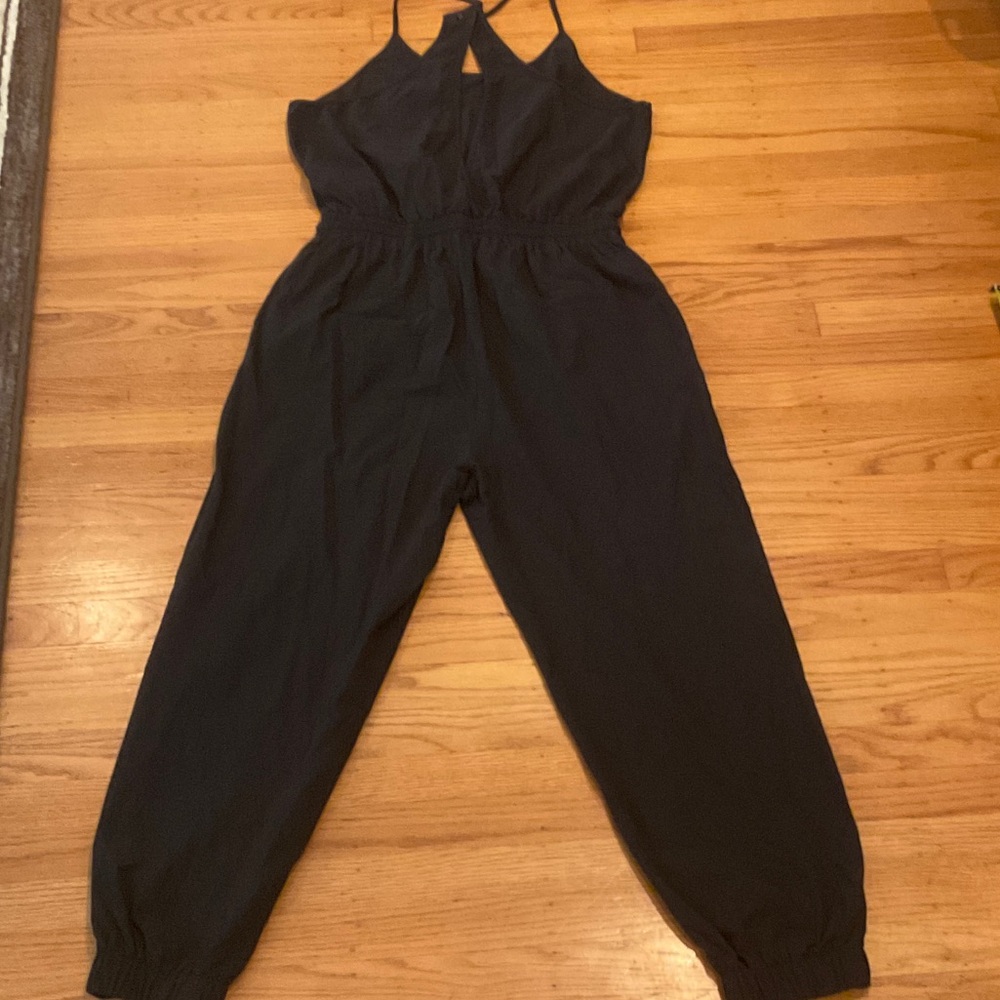 Cupshe Sleek Black Jumpsuit, XL